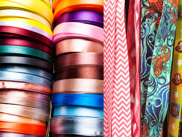 Machines for narrow fabrics, ribbons, lanyards...